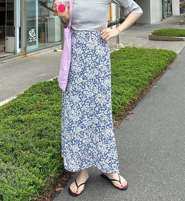 Doux archives「単色花スカート／」|スカート|