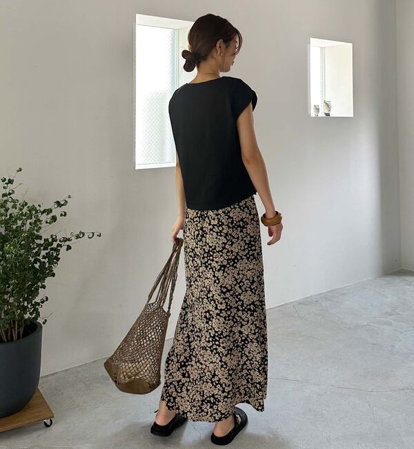 Doux archives「単色花スカート／」|スカート|