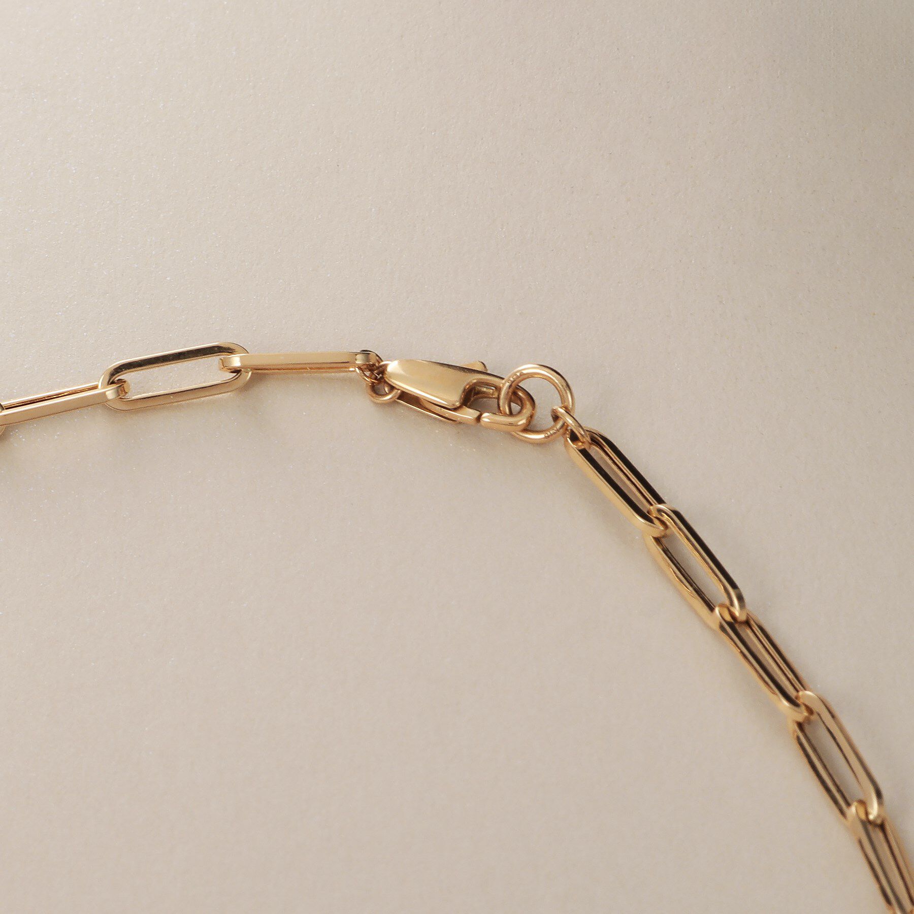 COCOSHNIK「K18中空イタリアングメット ネックレスS」|ネックレス|