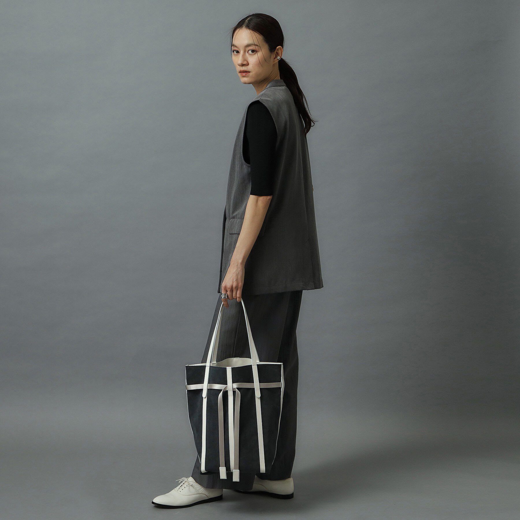 HIROKO HAYASHI「PANIER CAMOSCIO（パニエ カモッショ）トートバッグ」|トートバッグ|