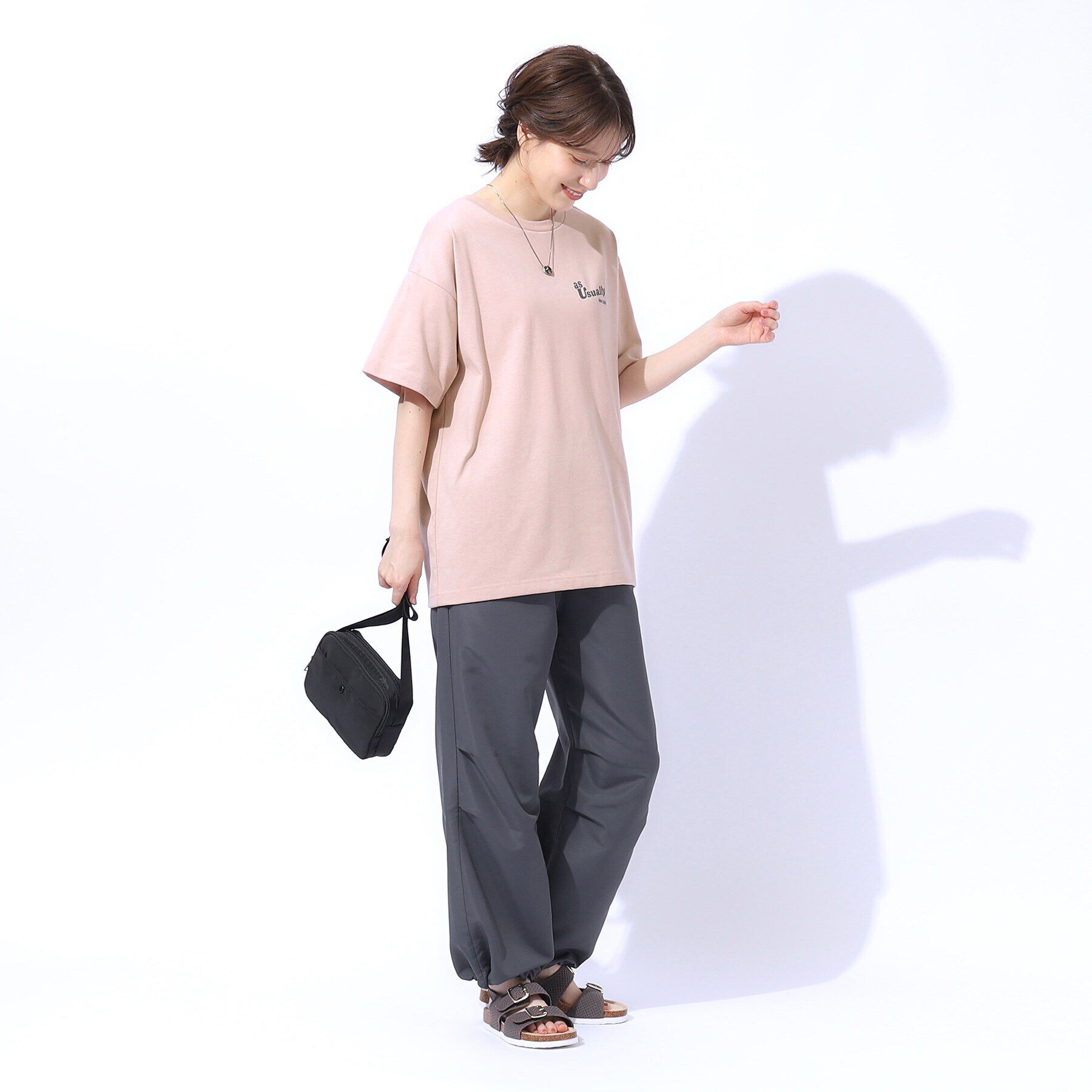 SHOO･LA･RUE「サガラ刺繍BIGTシャツ」|Tシャツ・カットソー|