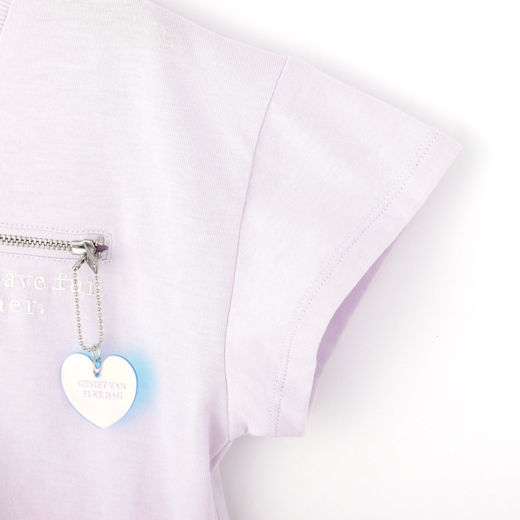 SHOO･LA･RUE「【130-150cm】チャーム付きTシャツ」|Tシャツ・カットソー|