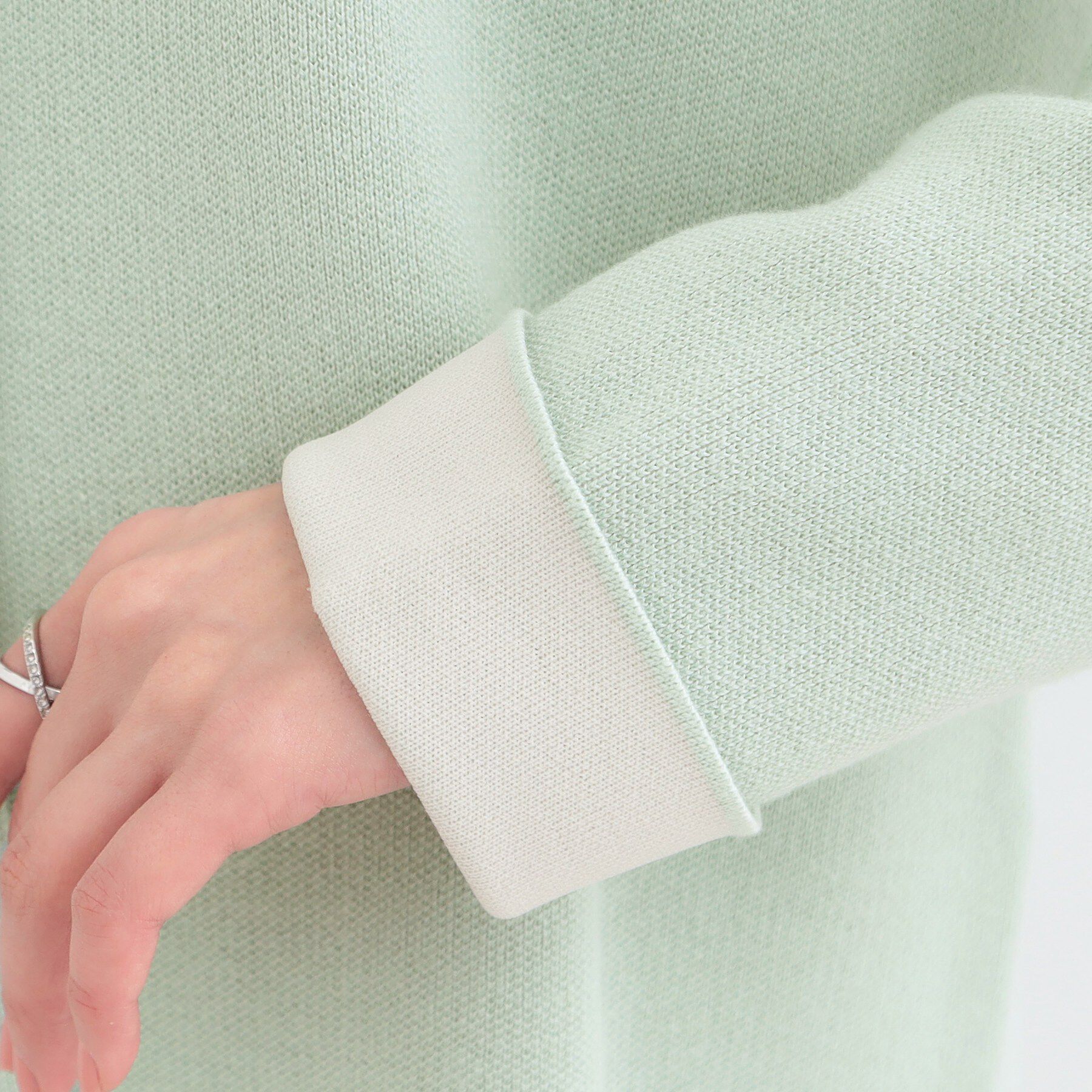 SHOO･LA･RUE「【洗濯機可/S-LL】品良くきまる 配色カーディガン」|カーディガン|