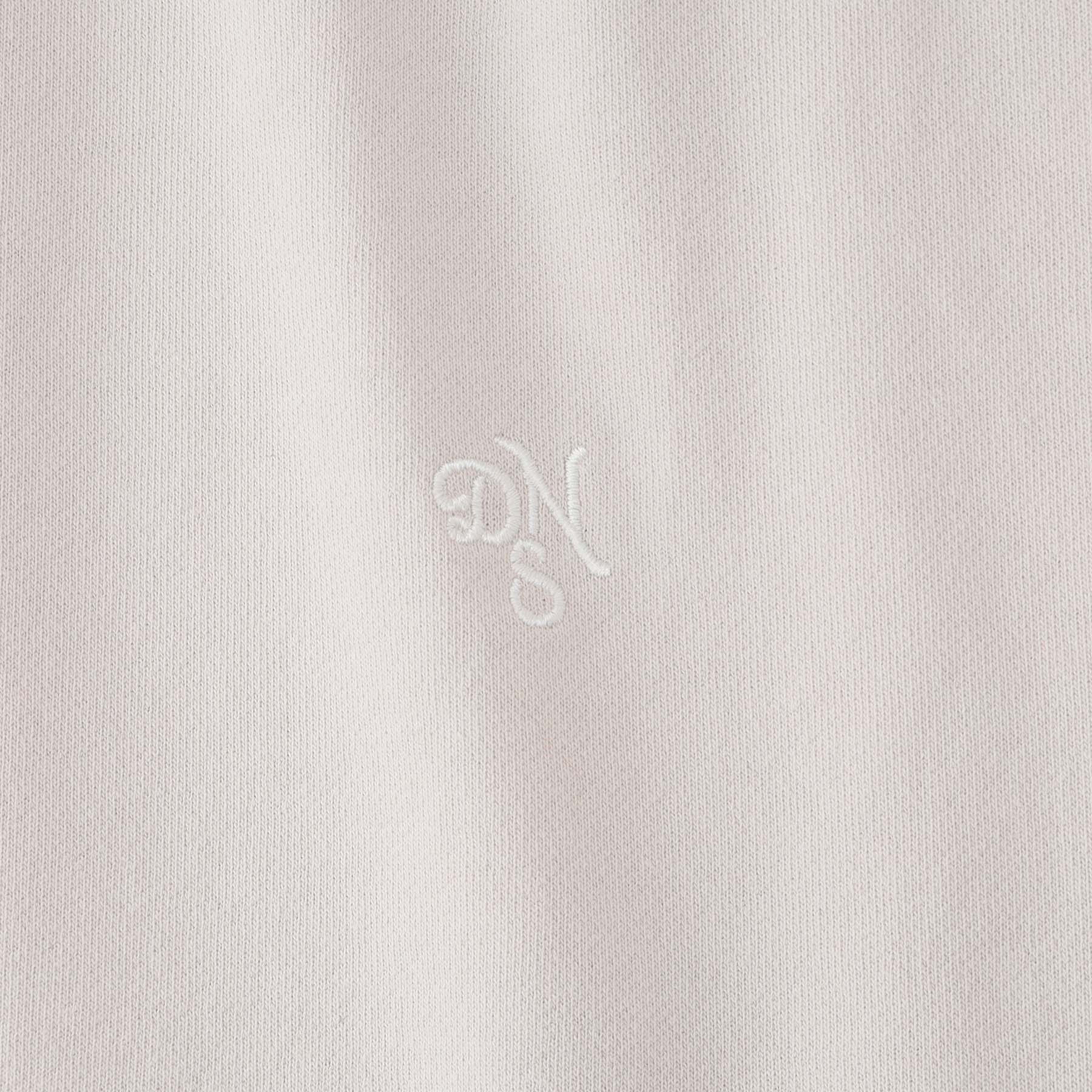 Dessin「【360度可愛い・洗える】バックヘンリーカットソー（5分袖/XS～L）」|Tシャツ・カットソー|