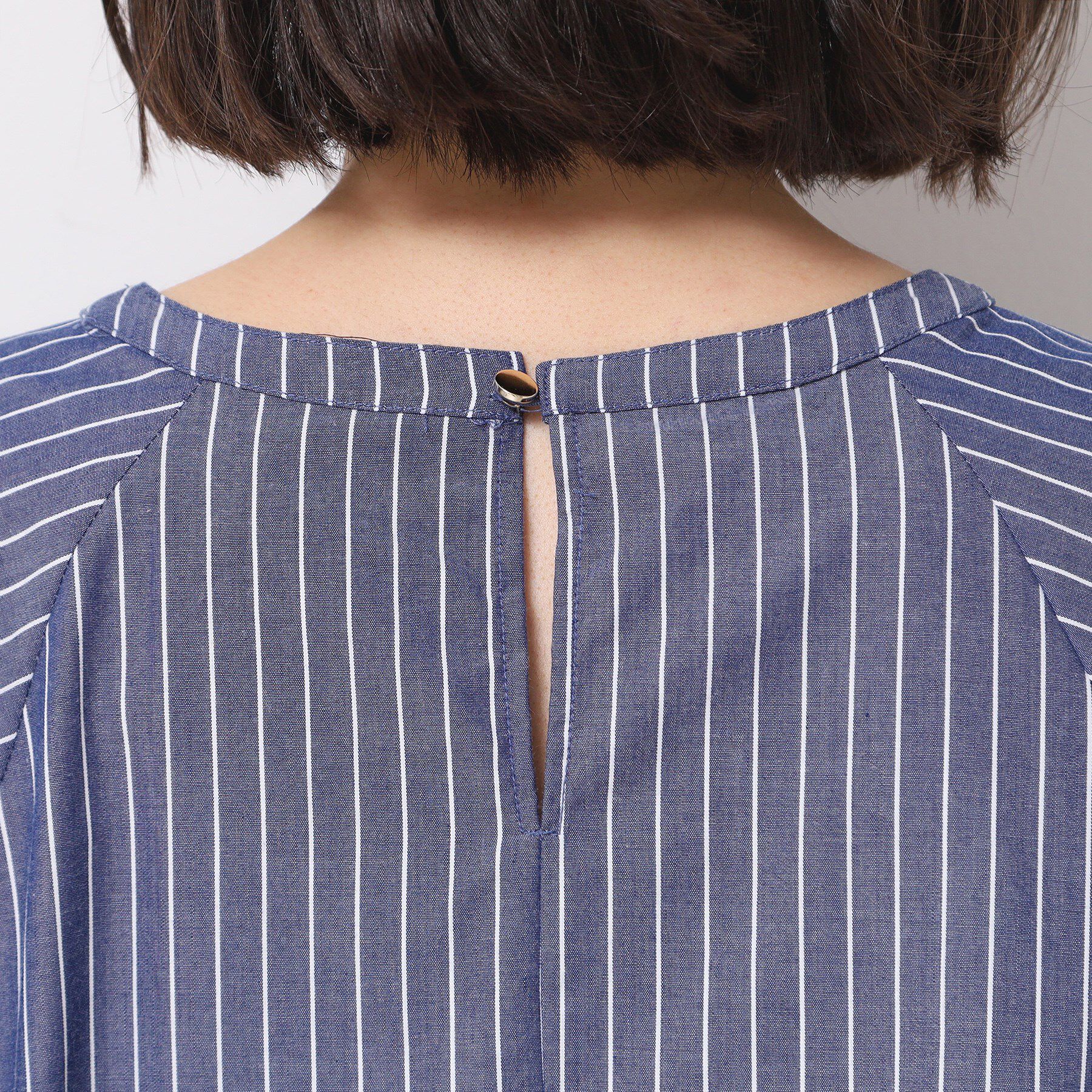 Dessin「【洗える】ギャザー入りバルーンスリーブブラウス」|シャツ・ブラウス|