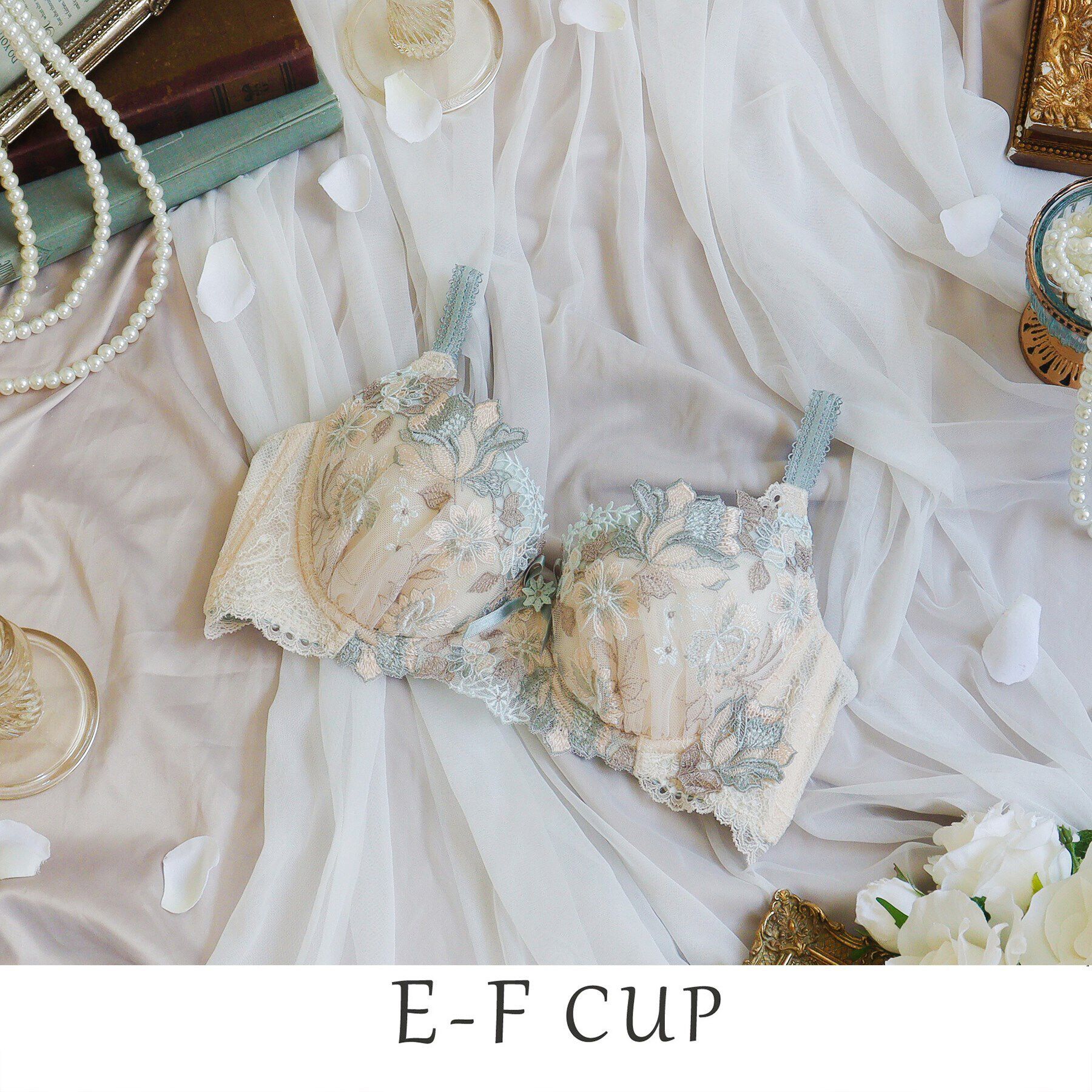 Risa Magli「アデラ ブラジャー」|インナー|ミント(021)