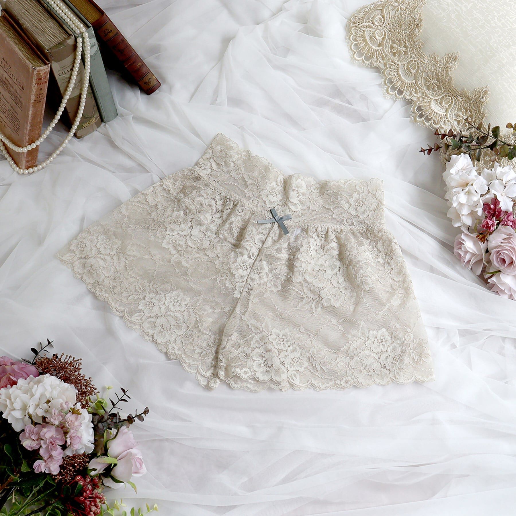 Risa Magli「ノーラ タップパンツ」|インナー|グレージュ(050)