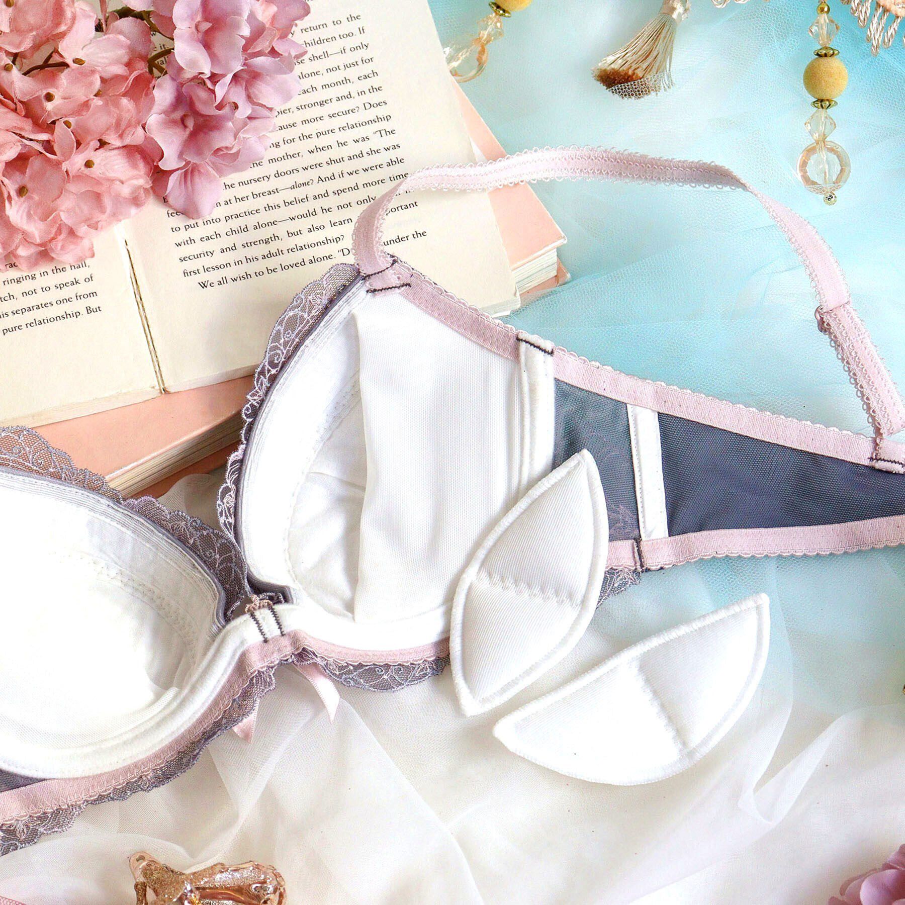 Risa Magli「ブラム ブラジャー（E-F）＜リサマリ ミラクル谷間ブラ＞」|インナー|