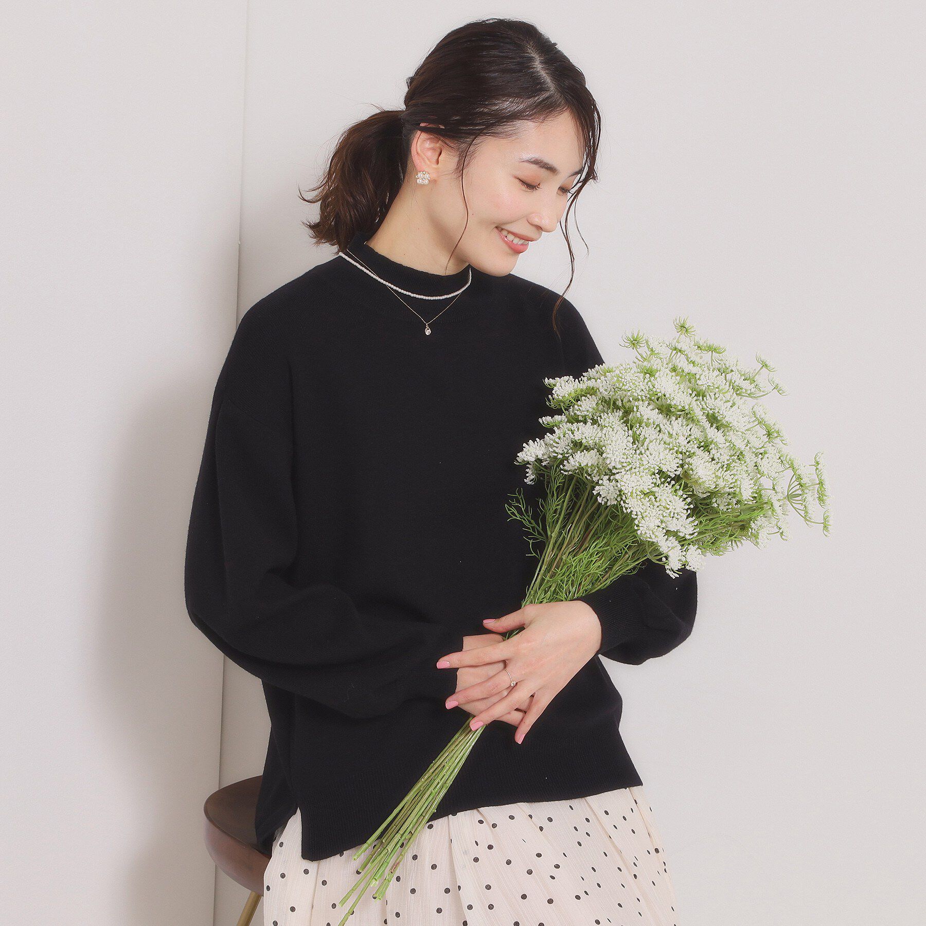 ITS&rsquo;DEMO「【手洗い可／8色展開】カラフルハイネックニット」|ニット・セーター|