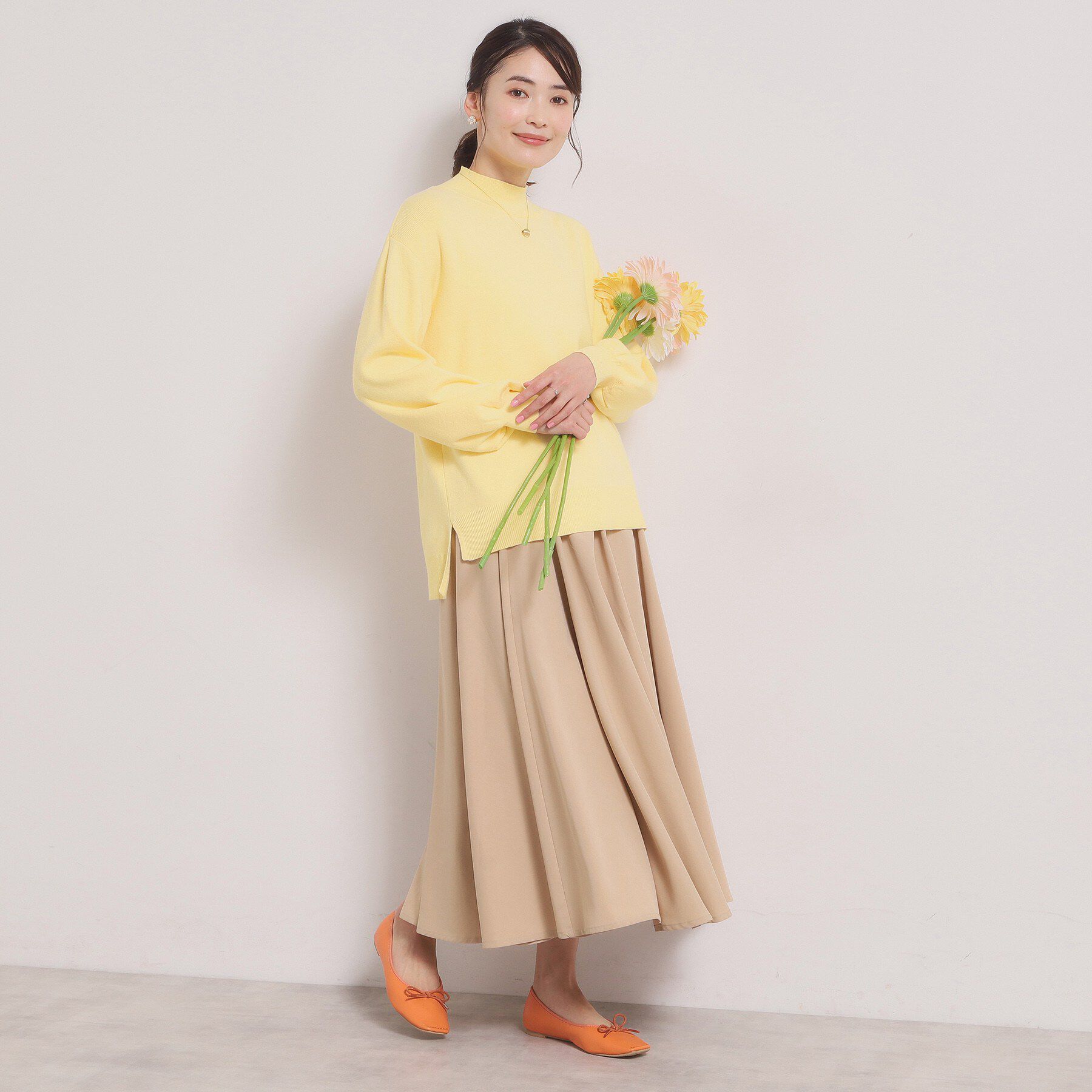 ITS&rsquo;DEMO「【手洗い可／8色展開】カラフルハイネックニット」|ニット・セーター|