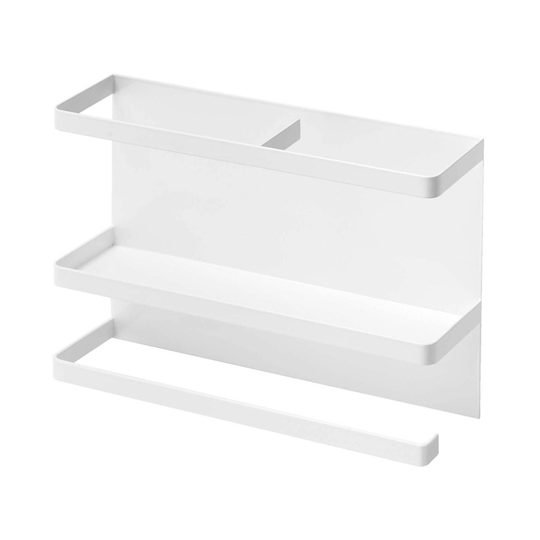 212 KITCHEN STORE「マグネットキッチンペーパー&ラップホルダー WH 山崎実業 ＜tower タワー＞」|食器・キッチングッズ|