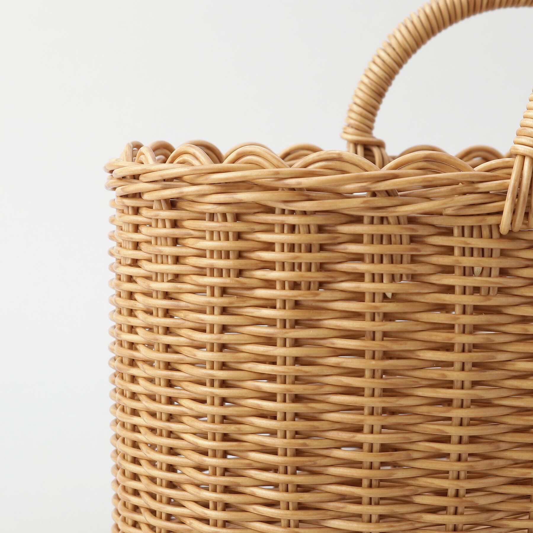 212 KITCHEN STORE「ナイール オーバルハンドルバスケット Ｌ」|食器・キッチングッズ|