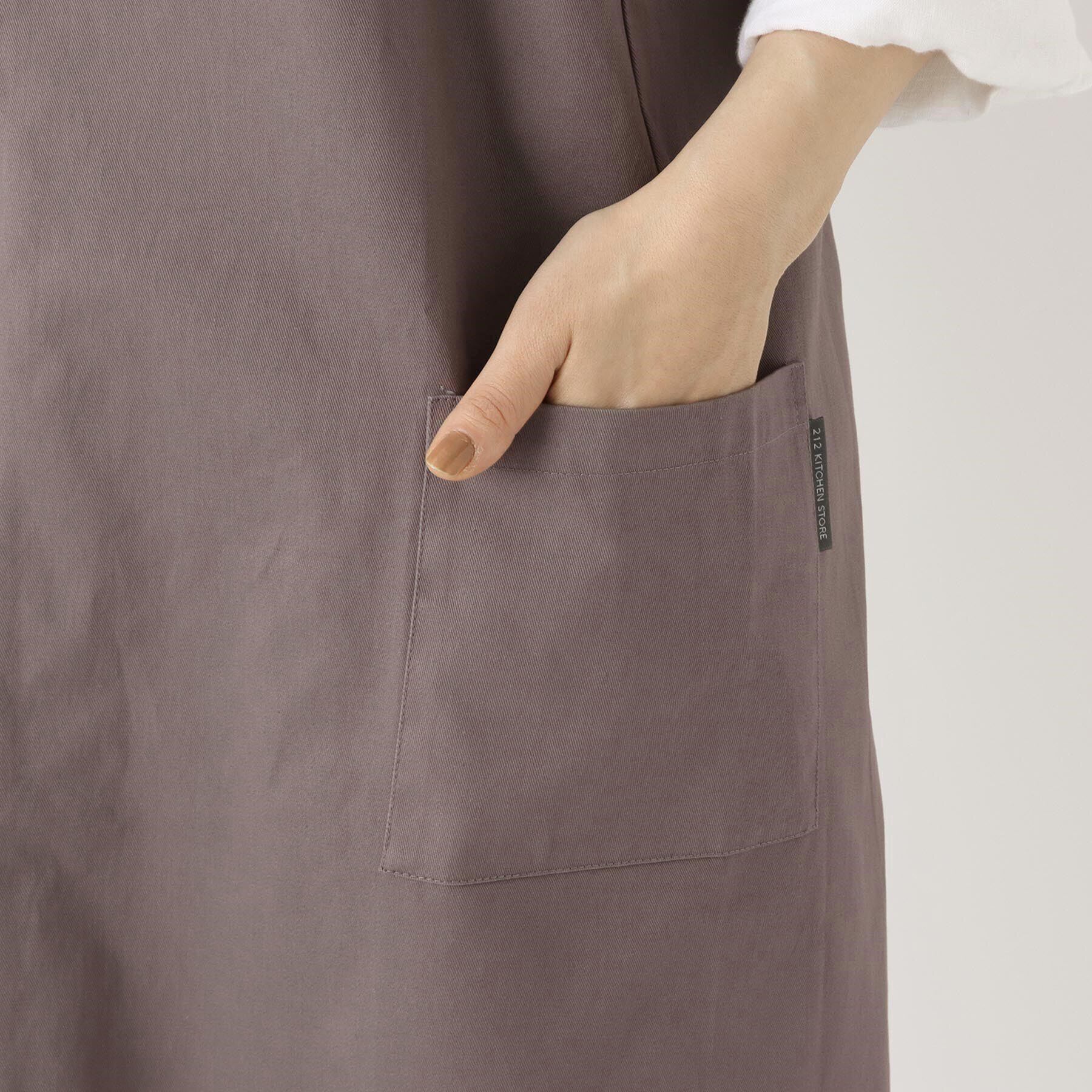 212 KITCHEN STORE「ストレートエプロン GY」|食器・キッチングッズ|