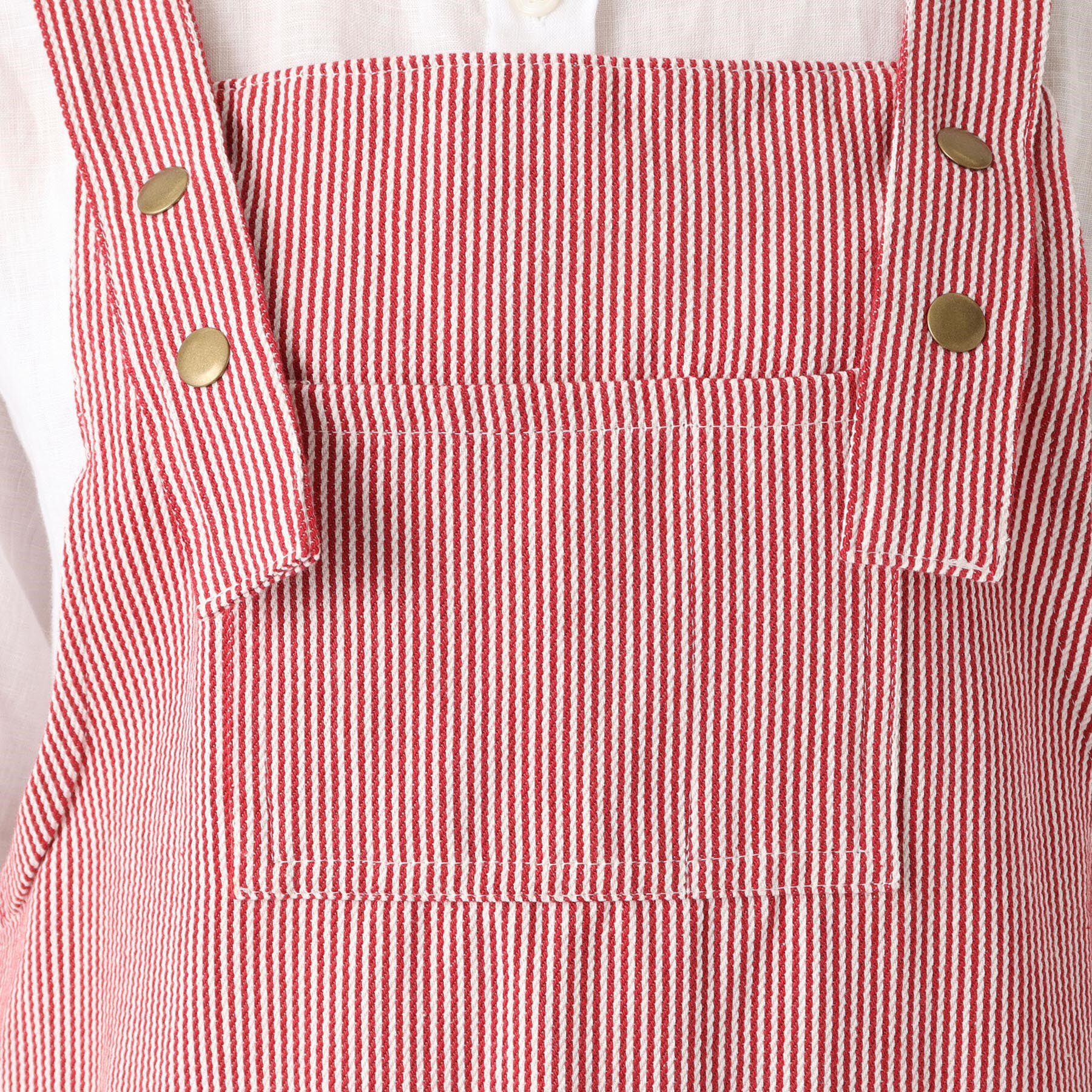 212 KITCHEN STORE「ヒッコリーストライプエプロン M RD ＜212Kオリジナル＞」|食器・キッチングッズ|