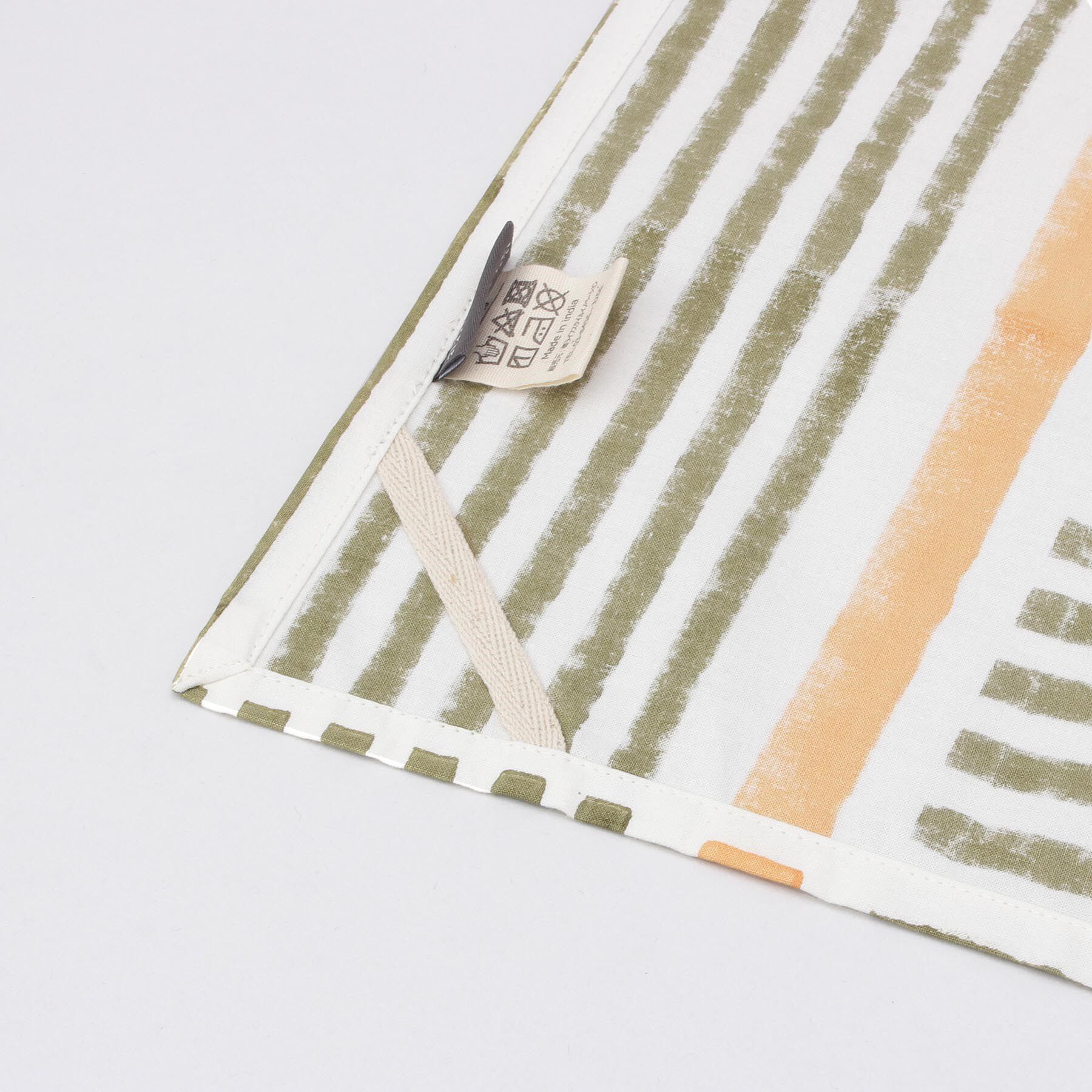 212 KITCHEN STORE「ブロックプリント マルチクロスL MU ＜212Kオリジナル＞」|食器・キッチングッズ|