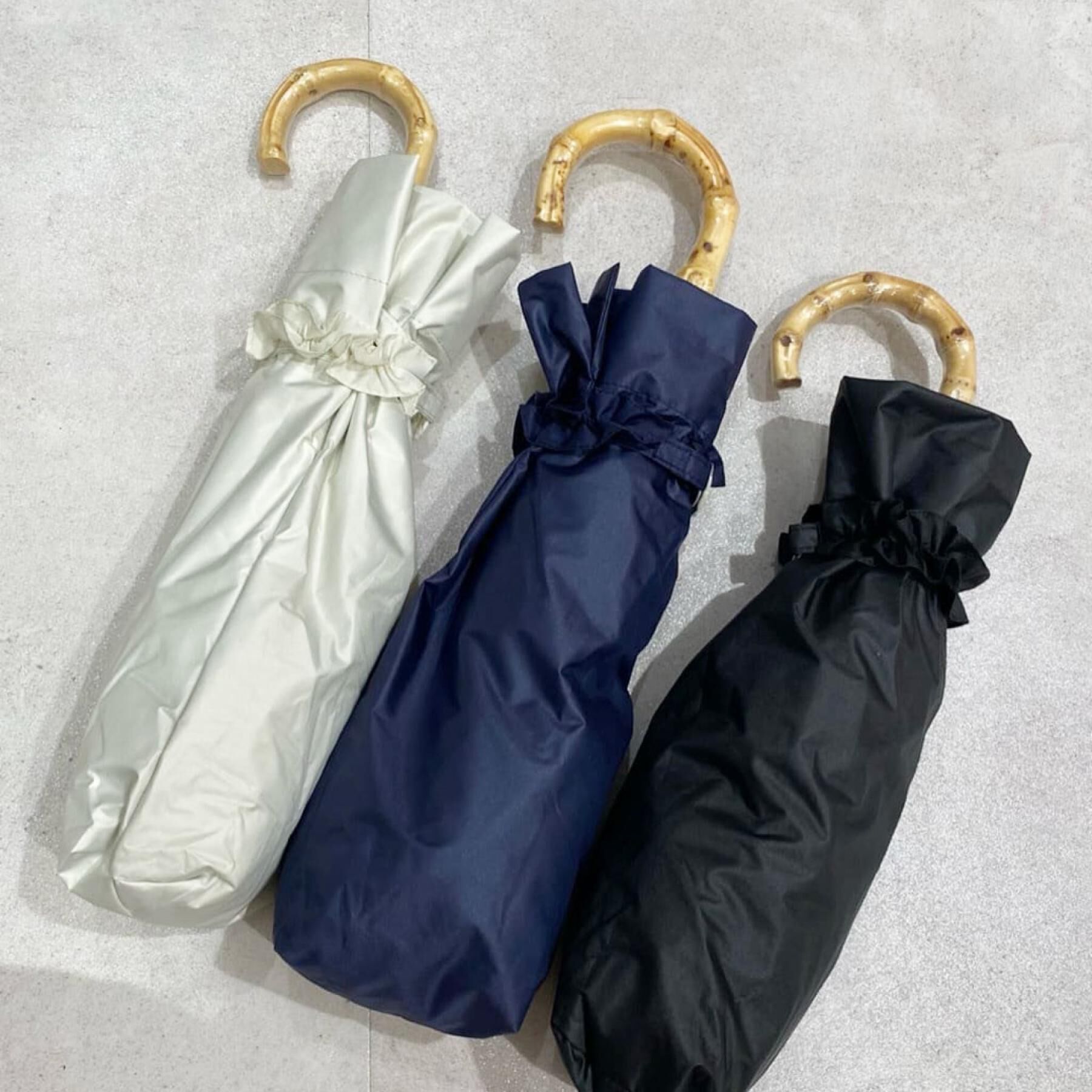 Ober Tashe「【毎シーズン大人気/2WAY】遮光率100％！2段折傘フリル折りたたみ日傘（晴雨兼用）pink tr」|傘|