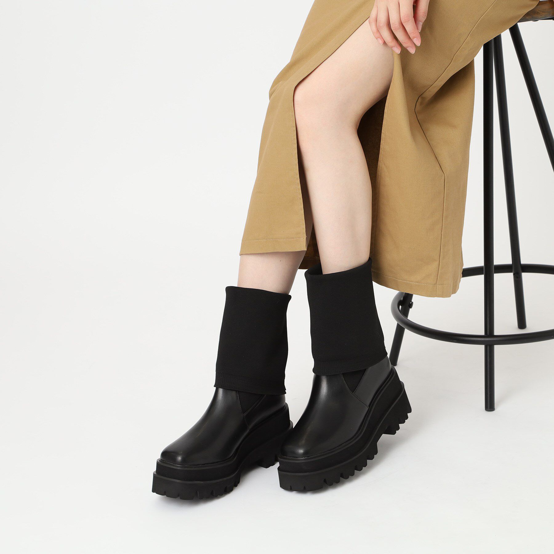 ESPERANZA「ニットロングブーツ」|ショートブーツ|