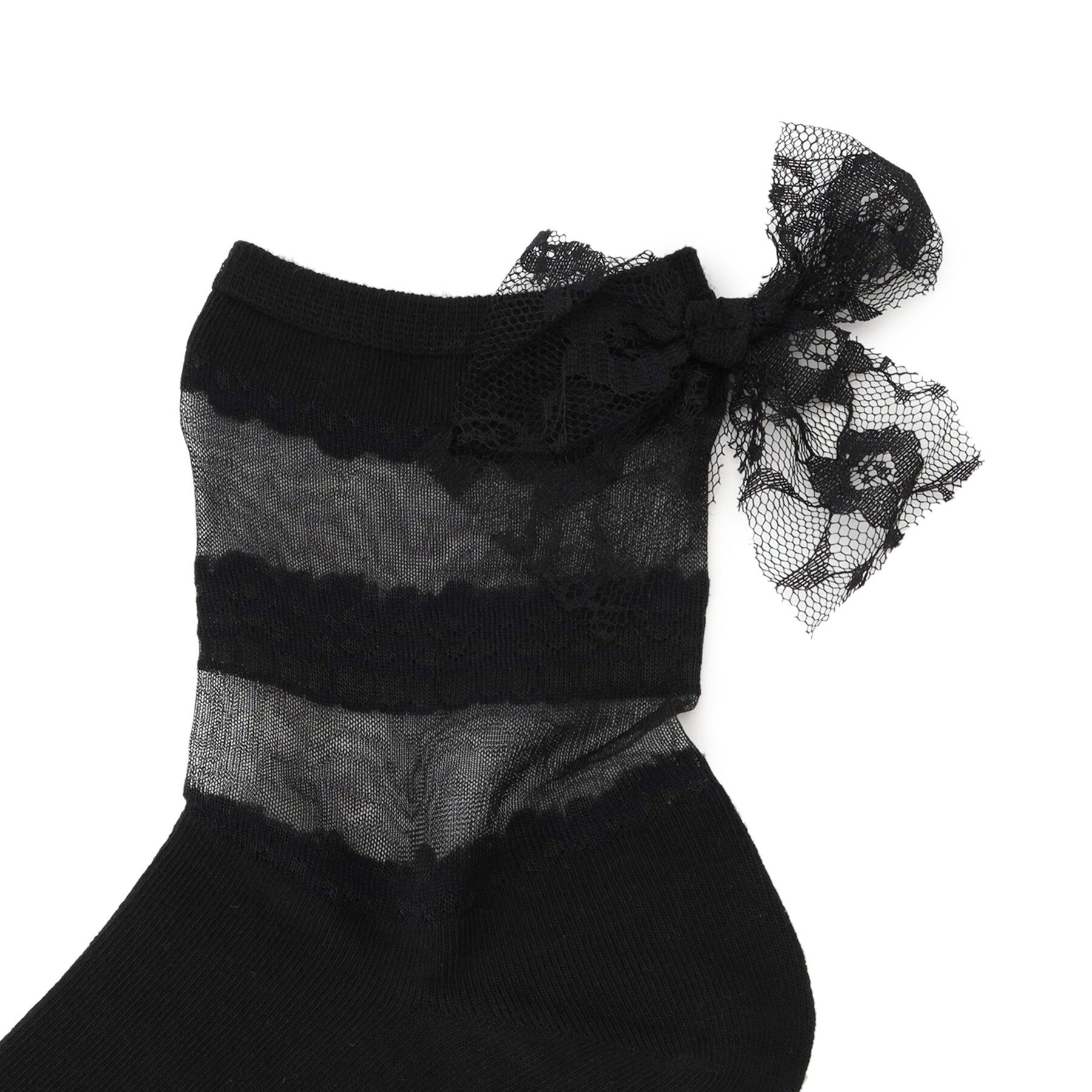Doll Kiss「シースルーレースリボンソックス」|ソックス|