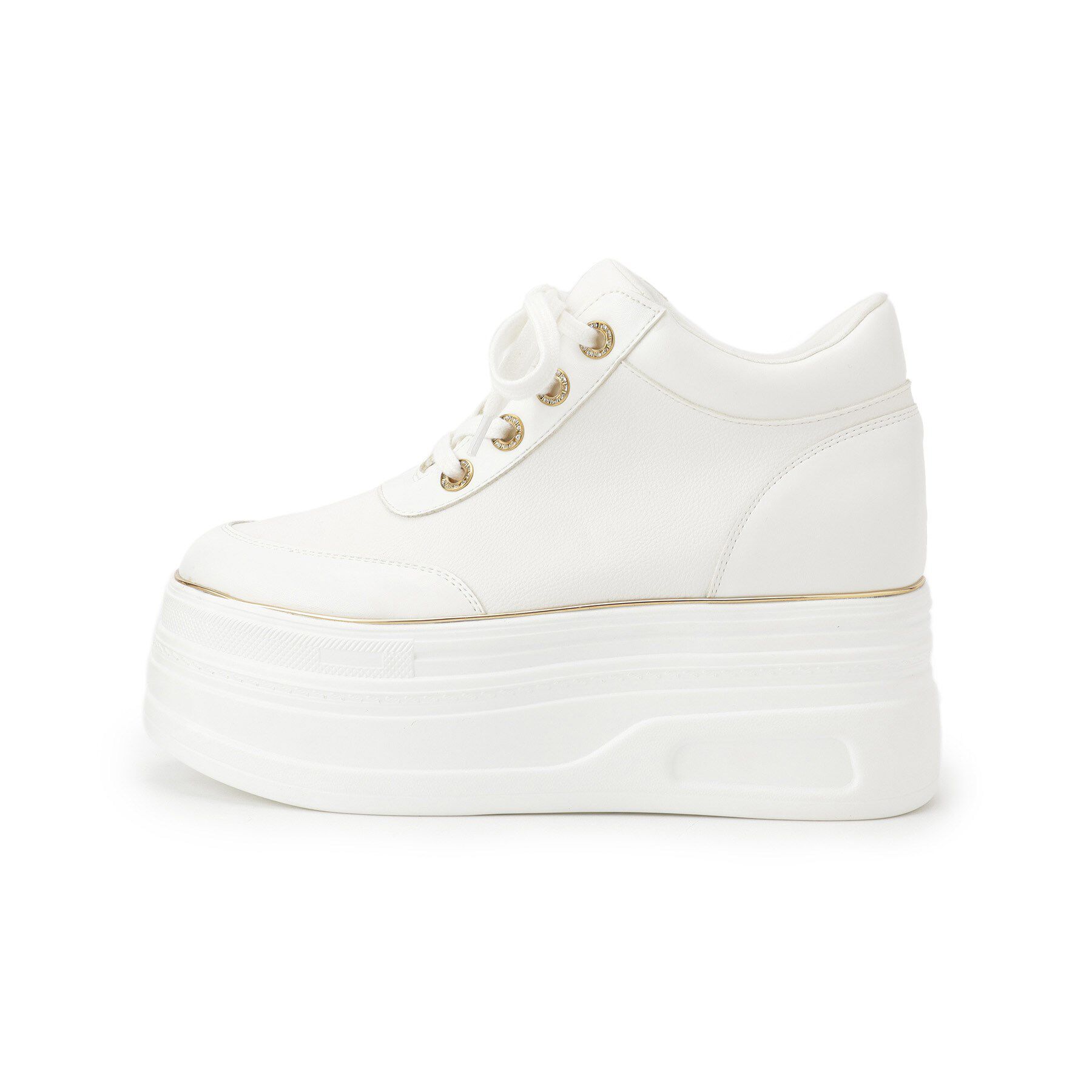 ESPERANZA「ゴールドライン厚底フラットスニーカー」|スニーカー|