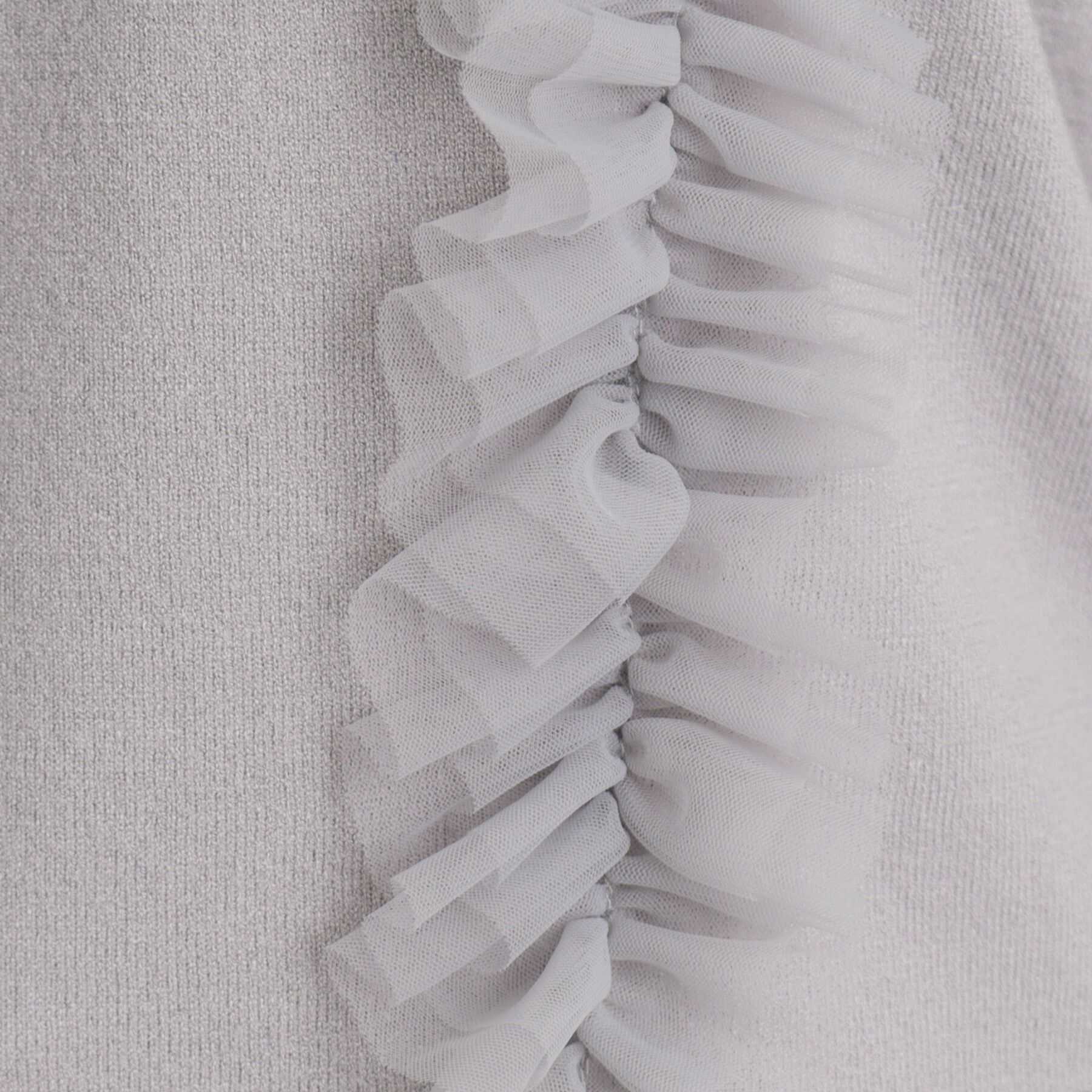 SunaUna「【大人フェミニン】前後チュールニット」|ニット・セーター|