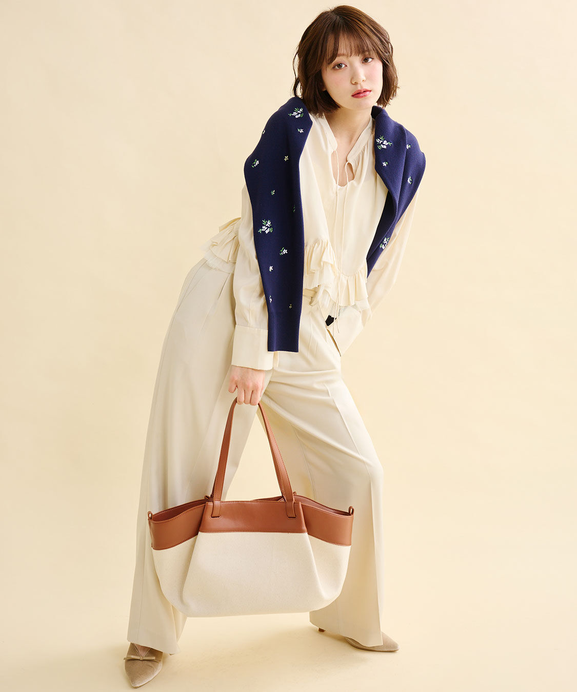 COCO DEAL「トラペーズトートバッグ」|トートバッグ|