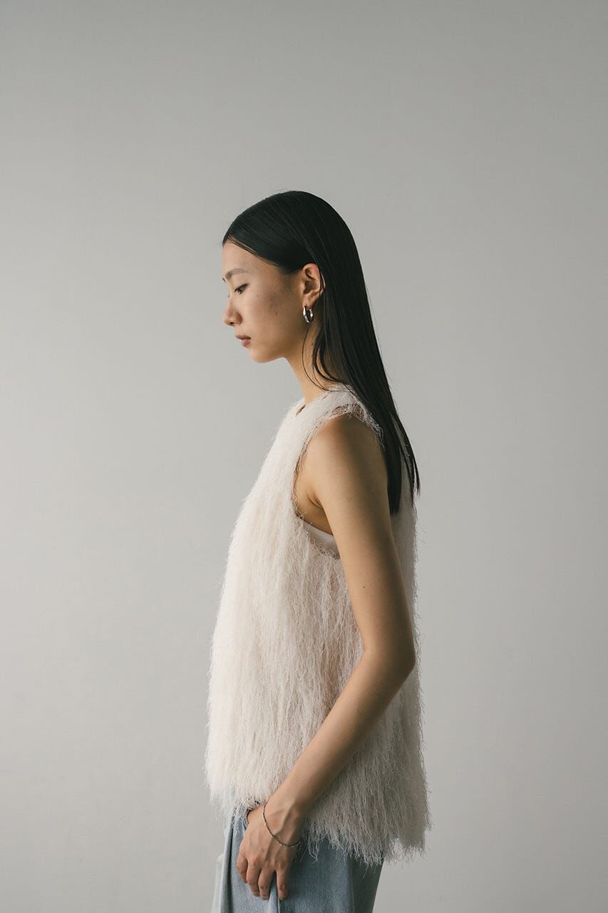 STYLEMIXER「フリンジルーズトップ」|タンクトップ|