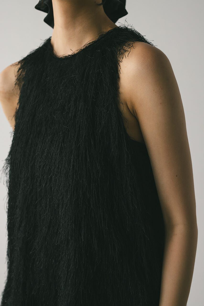 STYLEMIXER「フリンジルーズトップ」|タンクトップ|