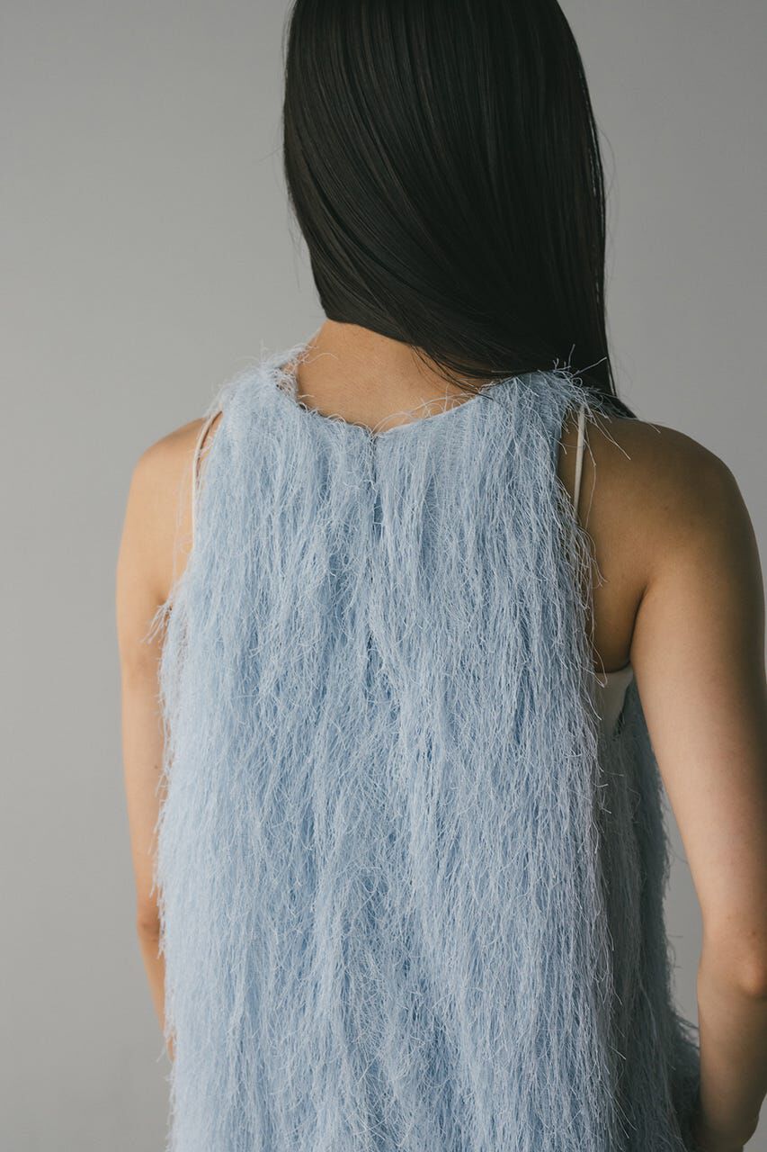 STYLEMIXER「フリンジルーズトップ」|タンクトップ|