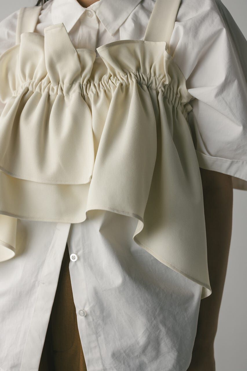 STYLEMIXER「アシンメトリーフリルビスチェ」|キャミソール|