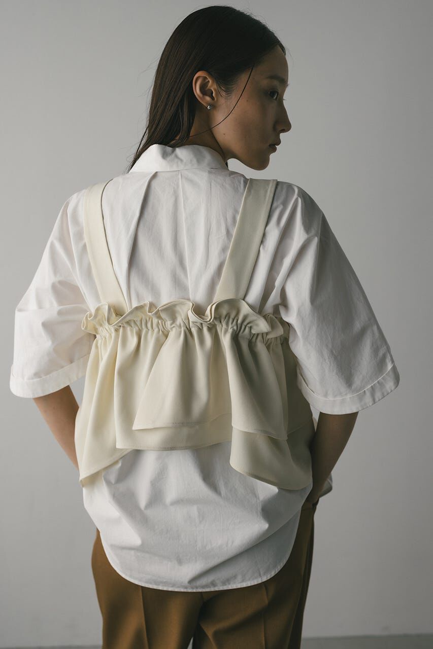 STYLEMIXER「アシンメトリーフリルビスチェ」|キャミソール|