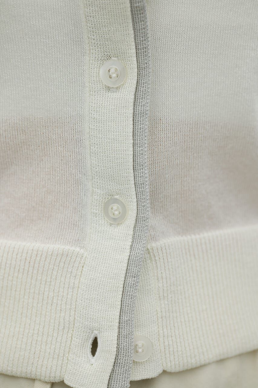 STYLEMIXER「バイカラーニットカーデ」|ニット・セーター|