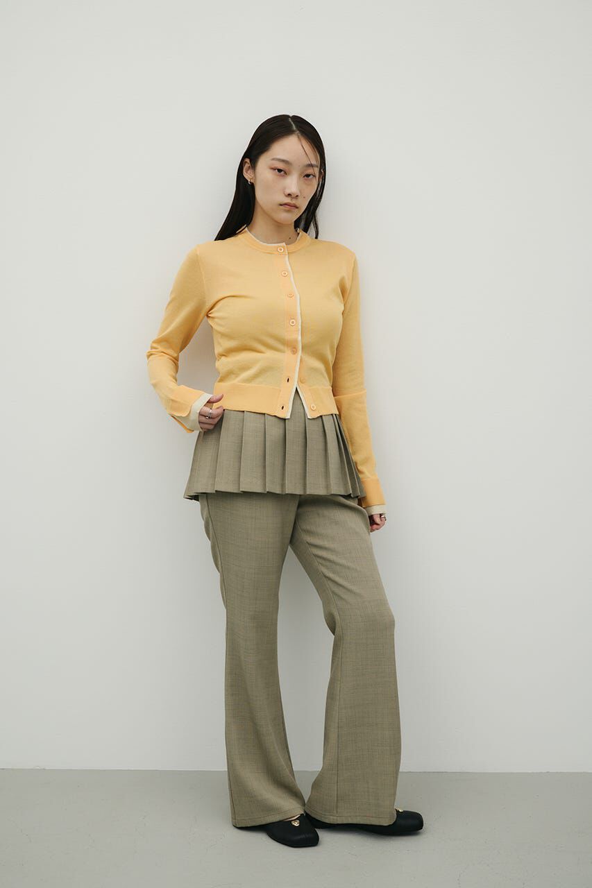 STYLEMIXER「バイカラーニットカーデ」|ニット・セーター|