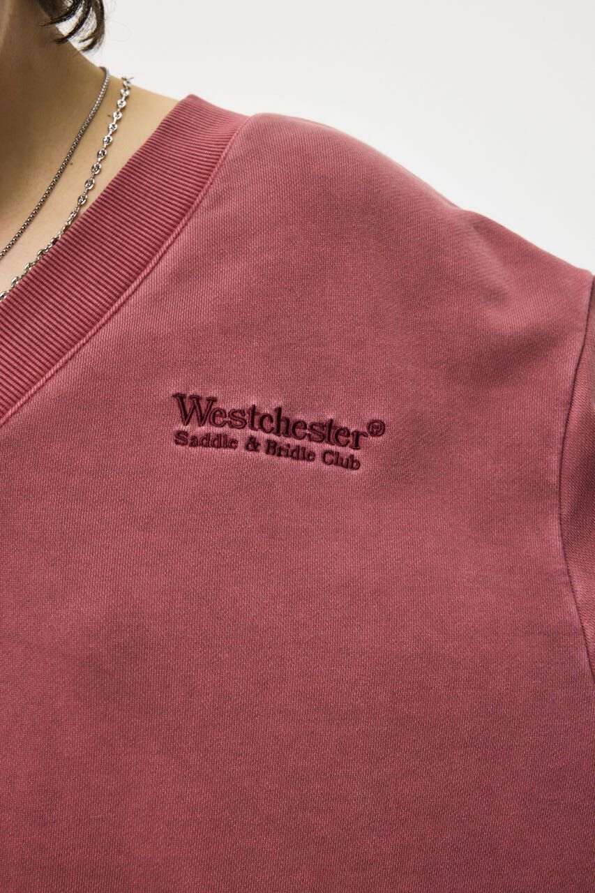 MOUSSY「FADED V NECK SWEAT シャツ」|パーカー|