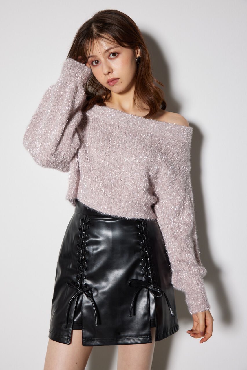 rienda「フラッフィーニットトップス」|ニット・セーター|