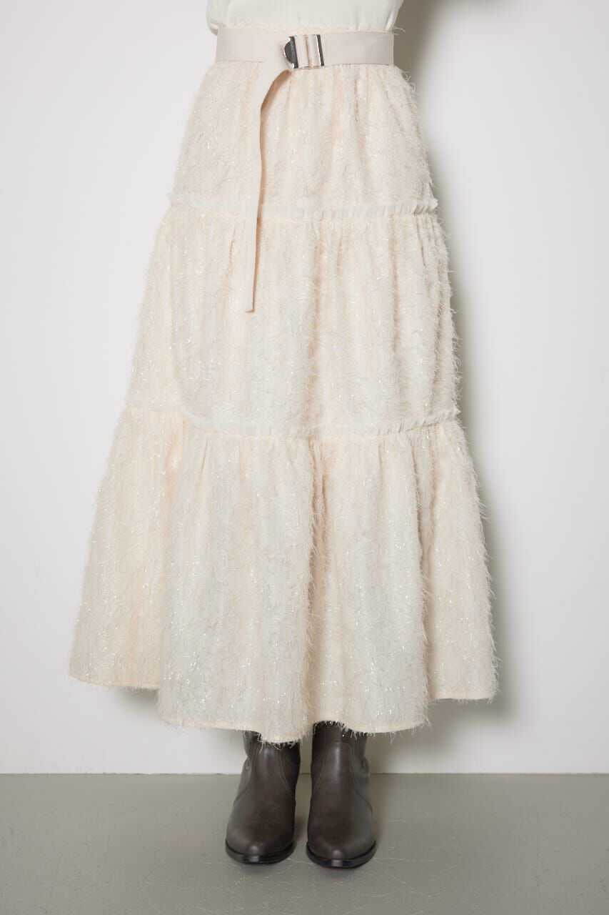 rienda「ニュアンスバリエーションフレアスカート」|スカート|