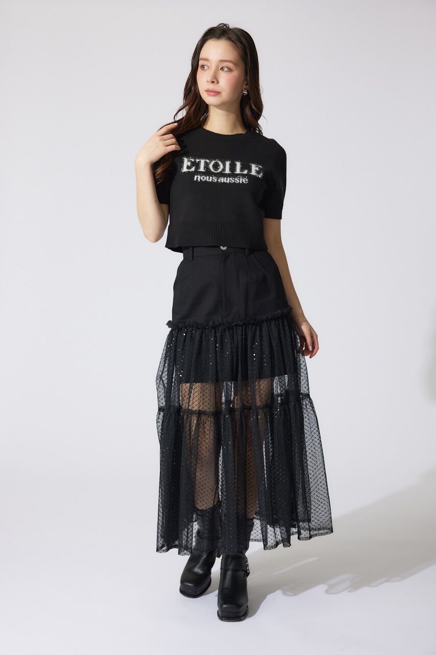 rienda「ETOILEジャガードニットトップス」|ニット・セーター|