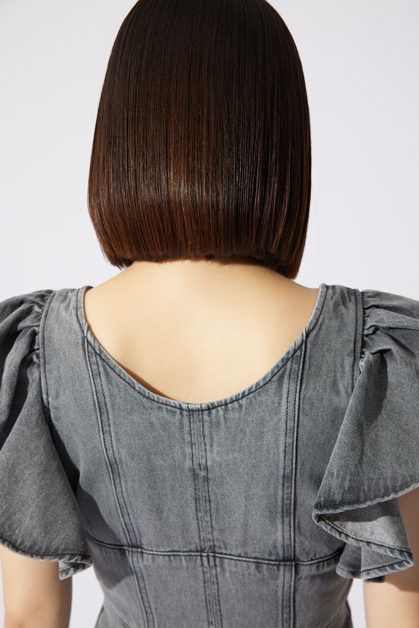 rienda「フリルスリーブマーメイドワンピース」|ワンピース|