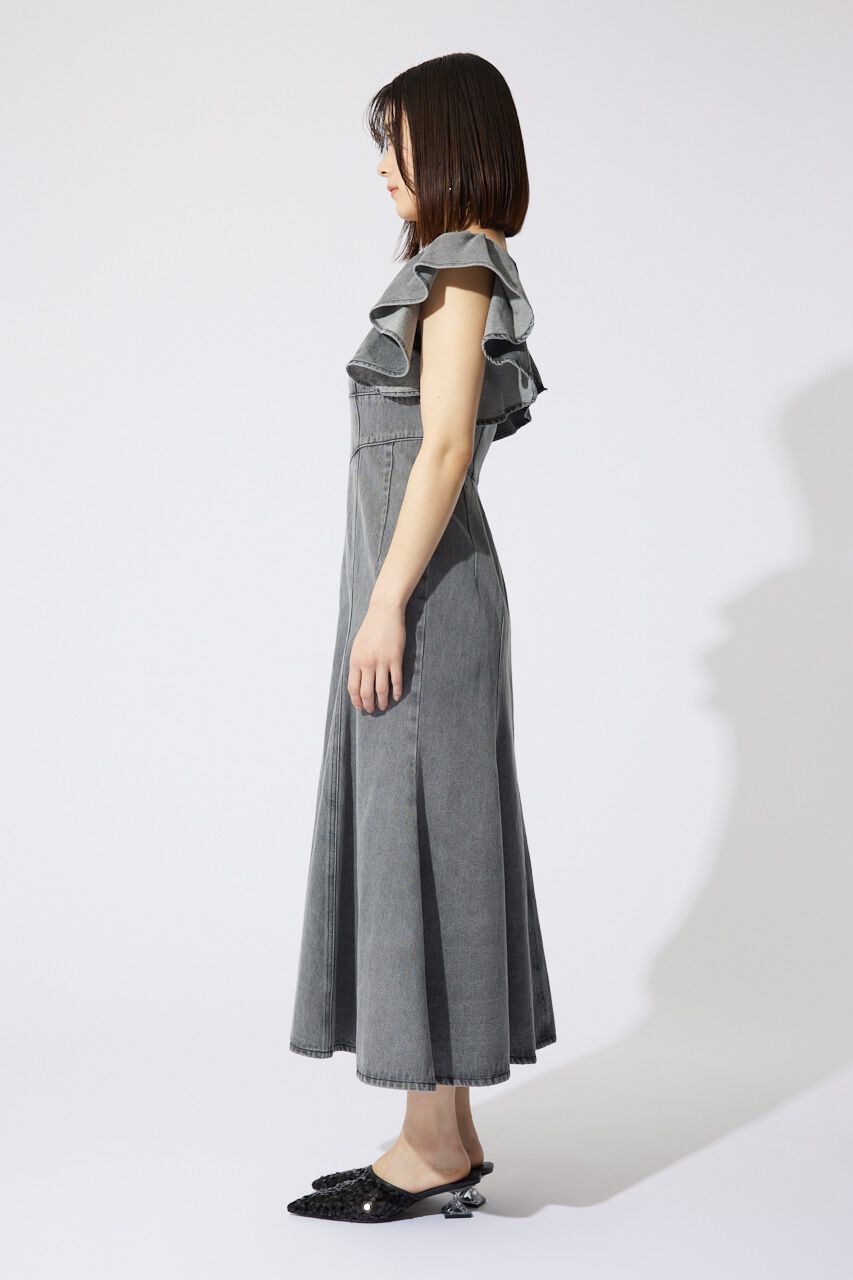 rienda「フリルスリーブマーメイドワンピース」|ワンピース|