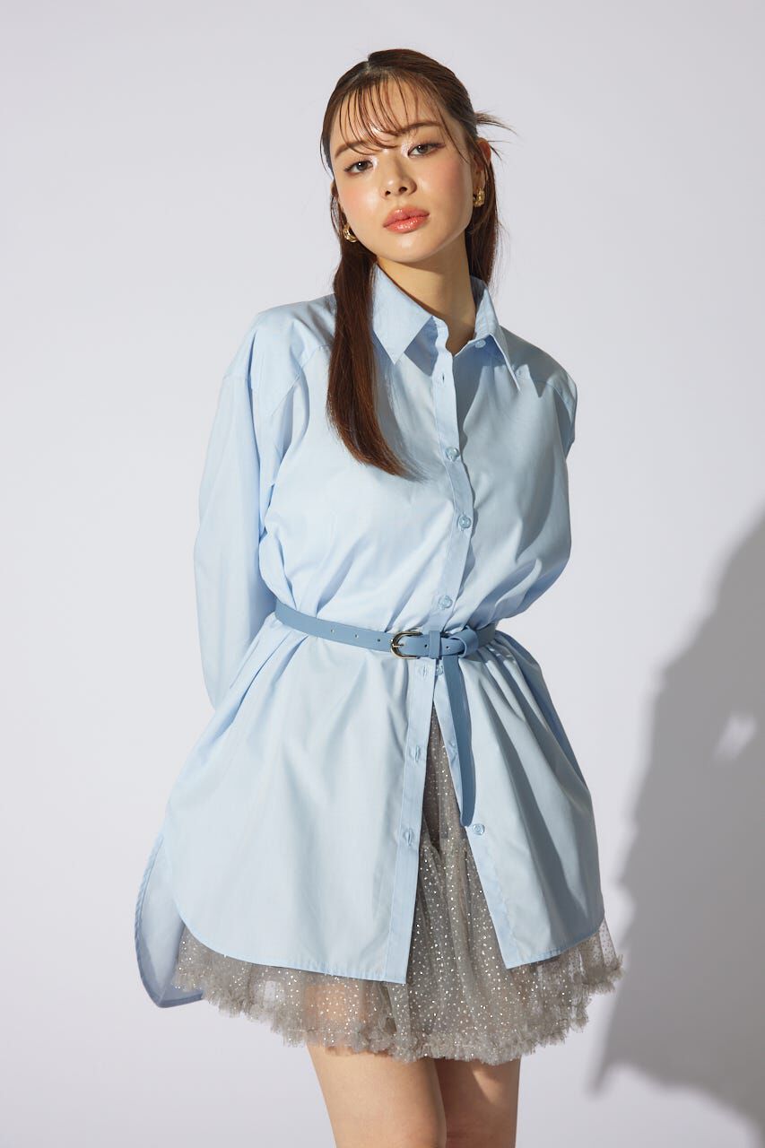 rienda「2WAYベルトセットシャツトップス」|シャツ・ブラウス|