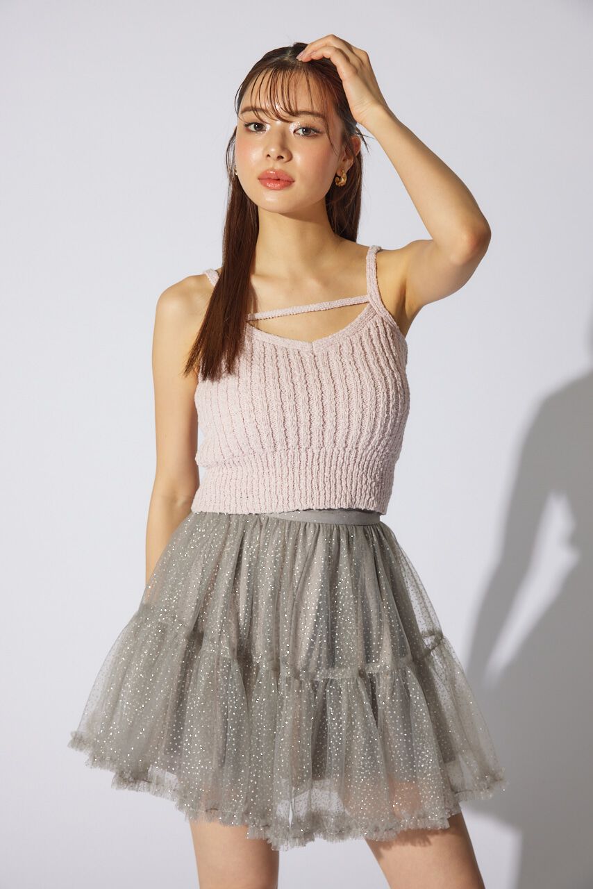 rienda「ニットビスチェ」|キャミソール|