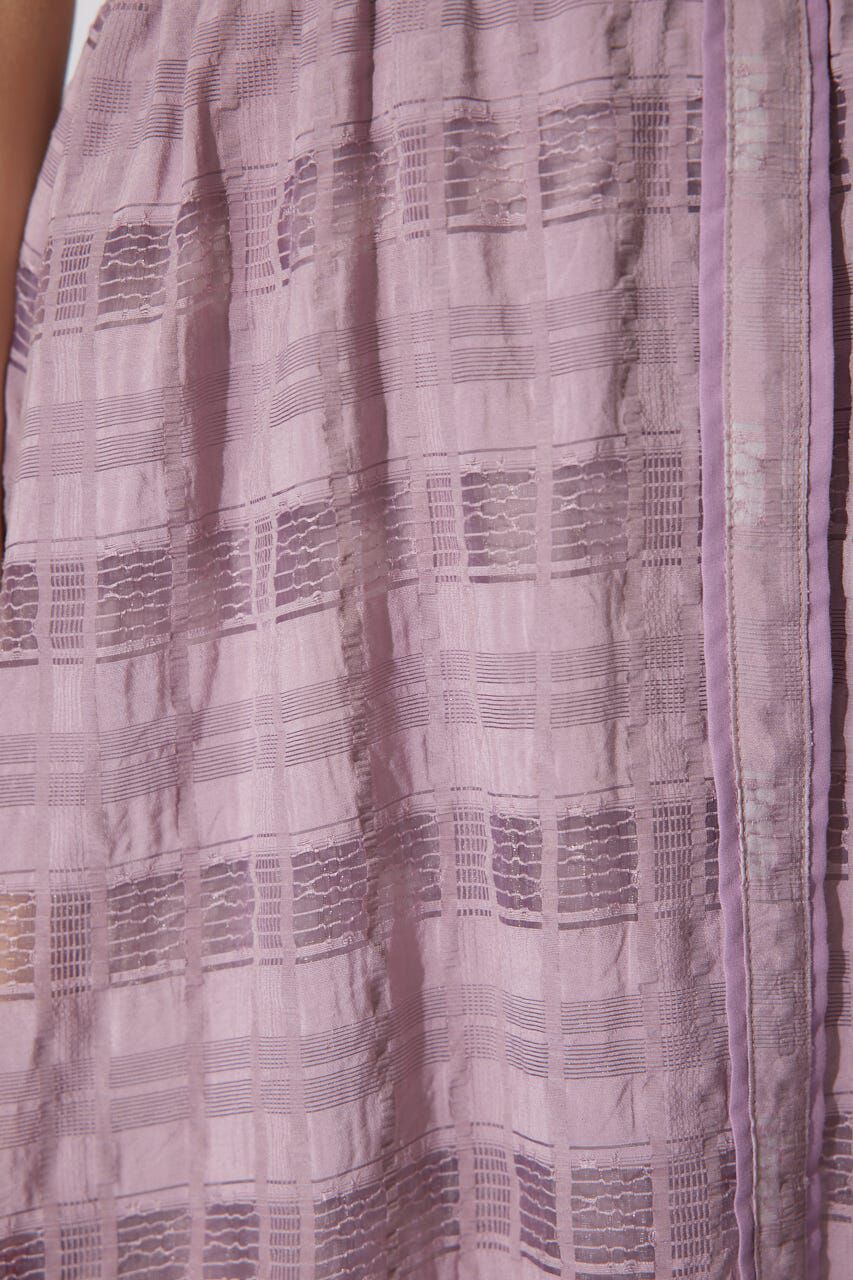 rienda「配色ロゴダブルフリルティアードワンピース」|ワンピース|