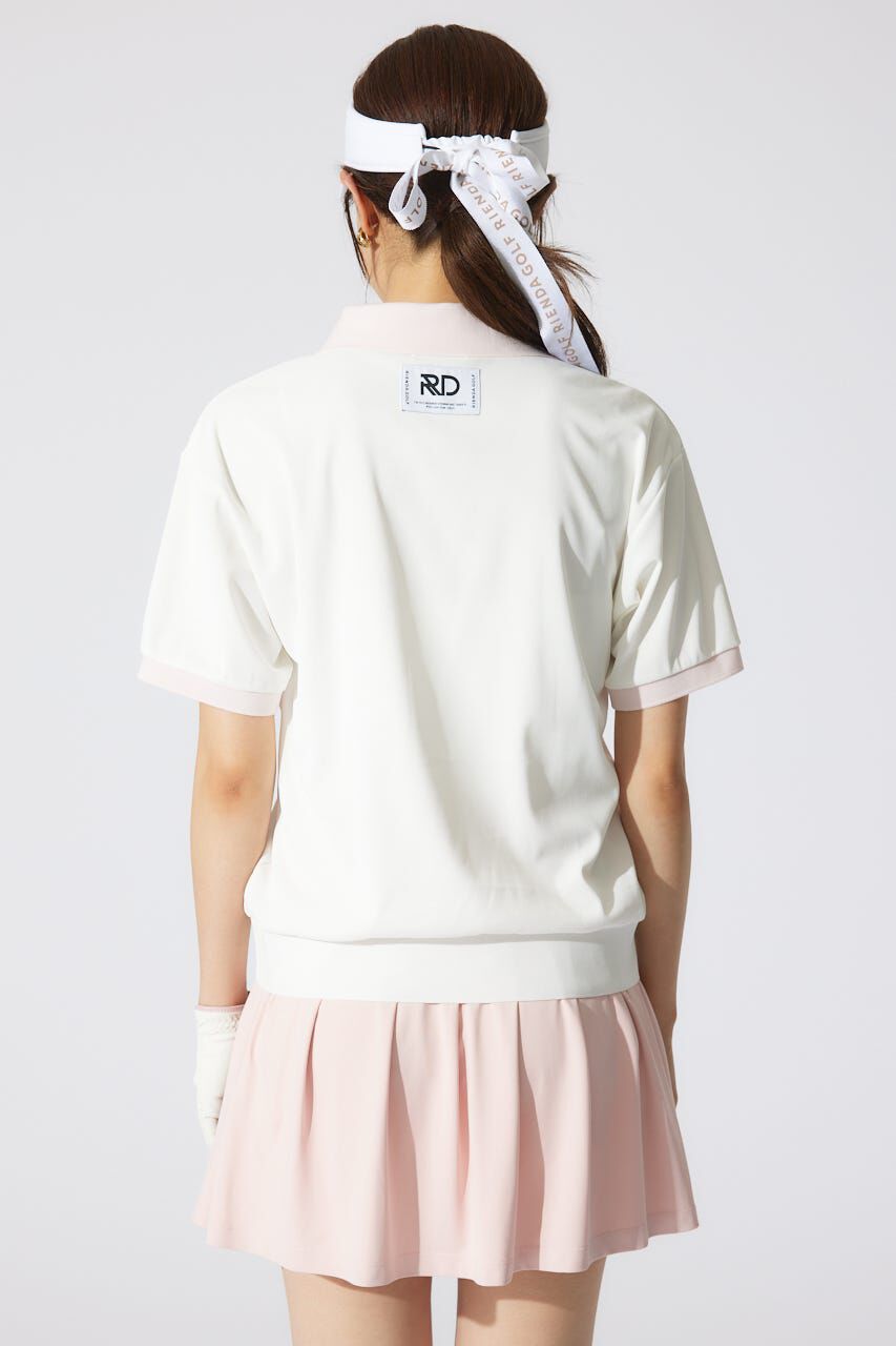 rienda「RDバイカラールーズポロシャツ」|シャツ・ブラウス|