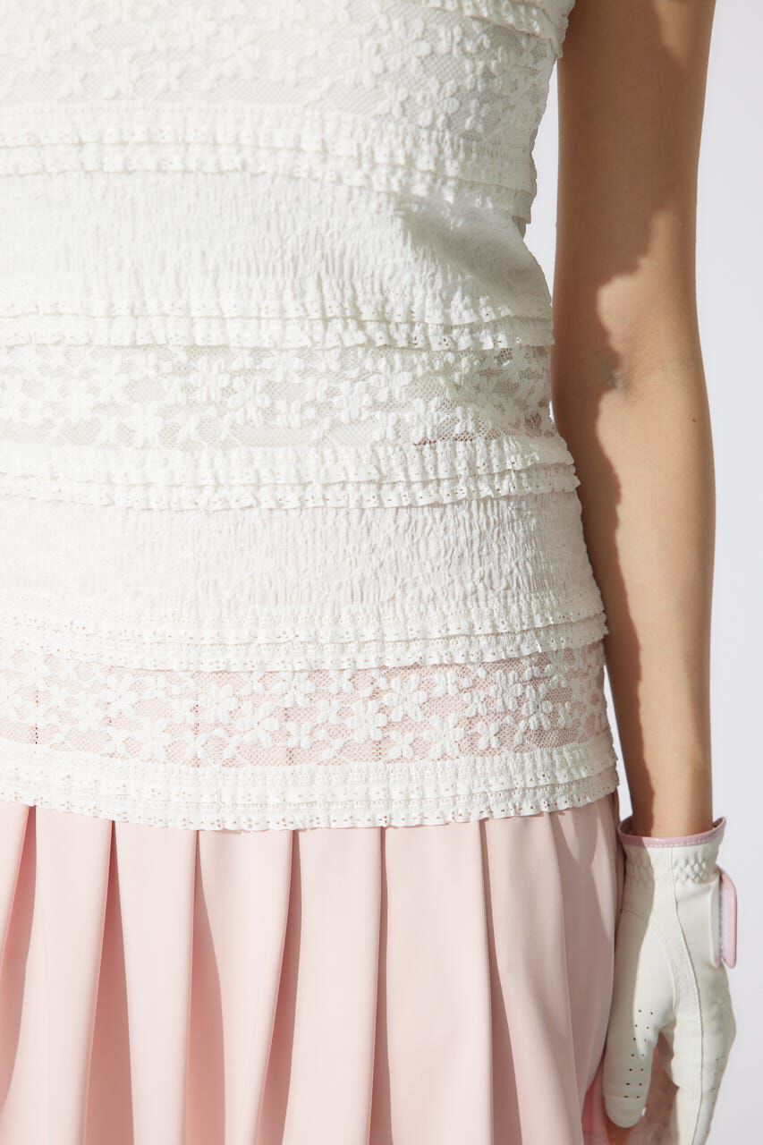 rienda「カットレーストップス」|Tシャツ・カットソー|