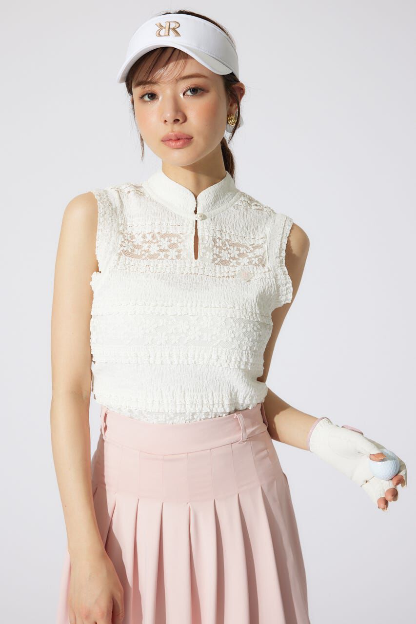 rienda「カットレーストップス」|Tシャツ・カットソー|