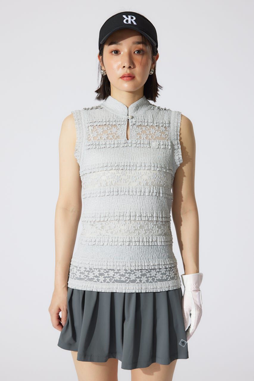 rienda「カットレーストップス」|Tシャツ・カットソー|