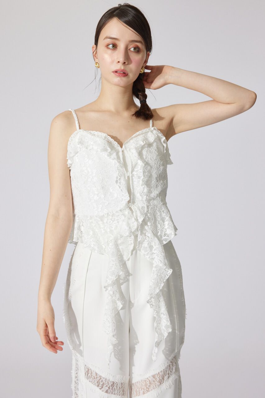 rienda「シンメトリーキャミトップス」|キャミソール|