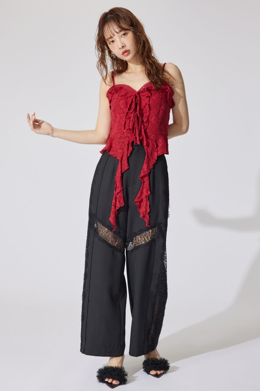 rienda「シンメトリーキャミトップス」|キャミソール|