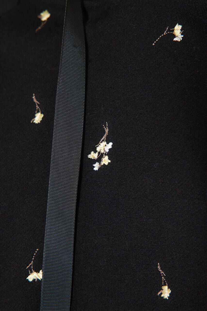 rienda「フラワー刺繍スウェットトップス」|Tシャツ・カットソー|