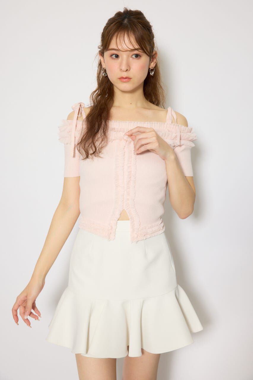 rienda「サーキュラーフレアジャストウエストスカート」|スカート|