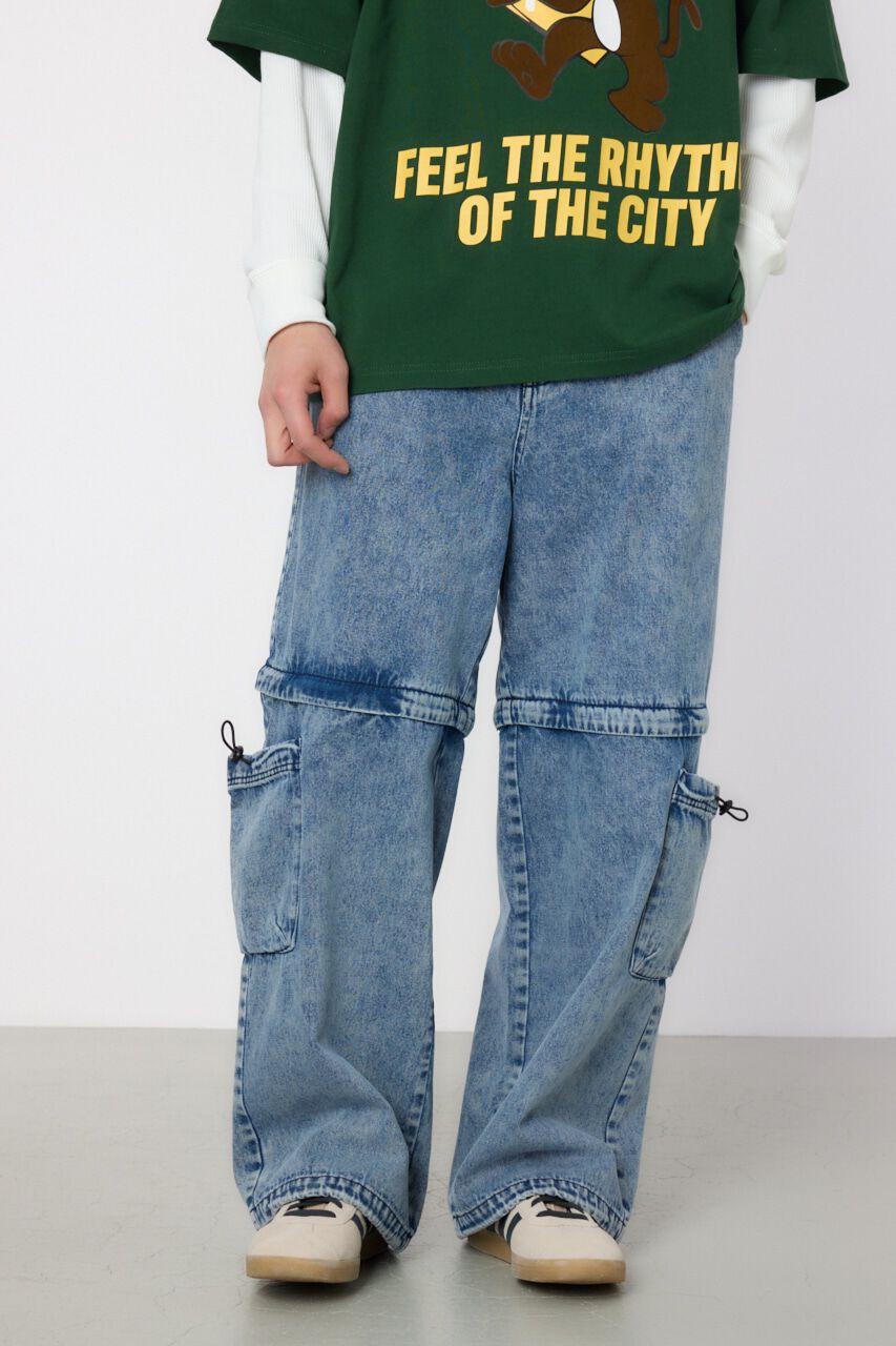 RODEO CROWNS「コンバーチブルデニムパンツ」|デニム|